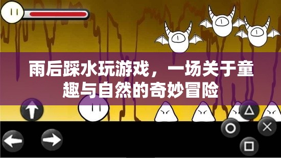 雨后踩水，一場童趣與自然的奇妙冒險