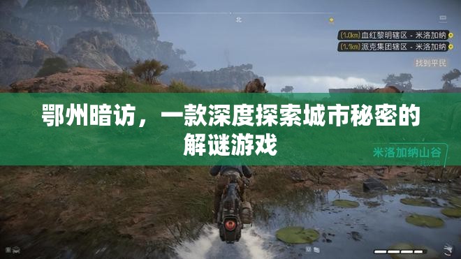 鄂州暗訪，解鎖城市隱秘角落的解謎游戲