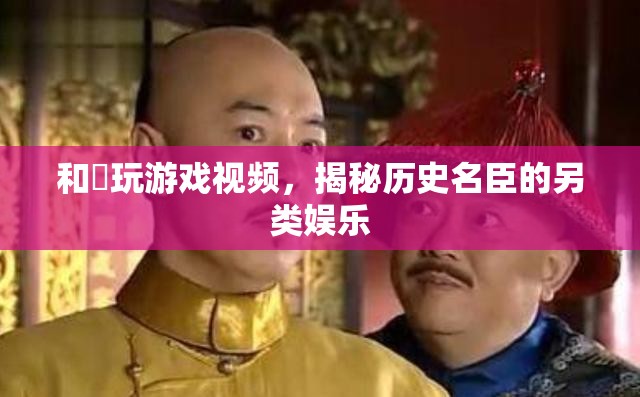 和珅游戲視頻，揭秘歷史名臣的另類娛樂時(shí)光