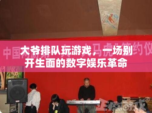 大爺排隊玩游戲，數(shù)字娛樂革命新篇章