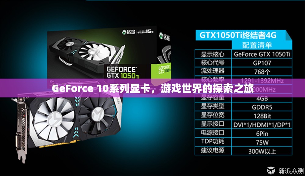 GeForce 10系列顯卡，開啟游戲世界的探索之旅