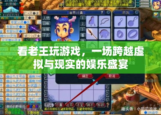 跨越虛擬與現(xiàn)實(shí)的娛樂(lè)盛宴，看老王玩游戲