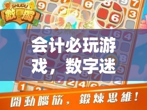 會(huì)計(jì)必玩游戲，數(shù)字迷宮的智慧之旅