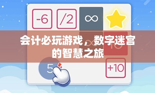 會(huì)計(jì)必玩游戲，數(shù)字迷宮的智慧之旅