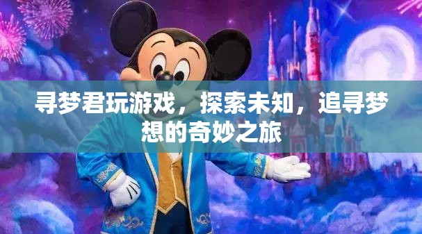 尋夢君的奇妙游戲之旅，探索未知，追尋夢想