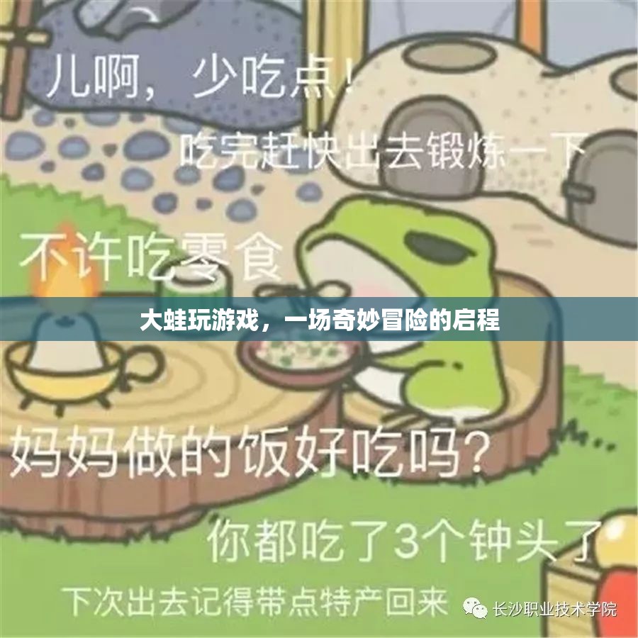 大蛙的奇妙冒險，啟程游戲之旅