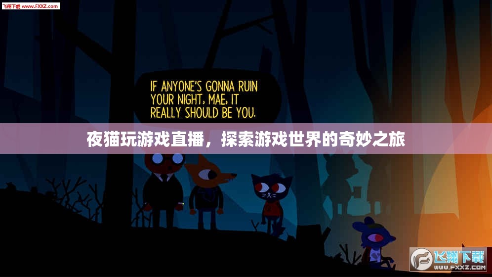 夜貓?zhí)剿饔螒蚴澜?，奇妙之旅的直播盛? class=