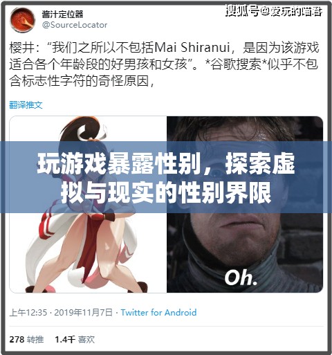 虛擬游戲暴露性別，探索虛擬與現(xiàn)實(shí)的性別界限