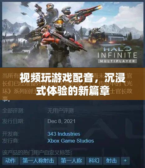 視頻游戲配音，開啟沉浸式體驗新篇章