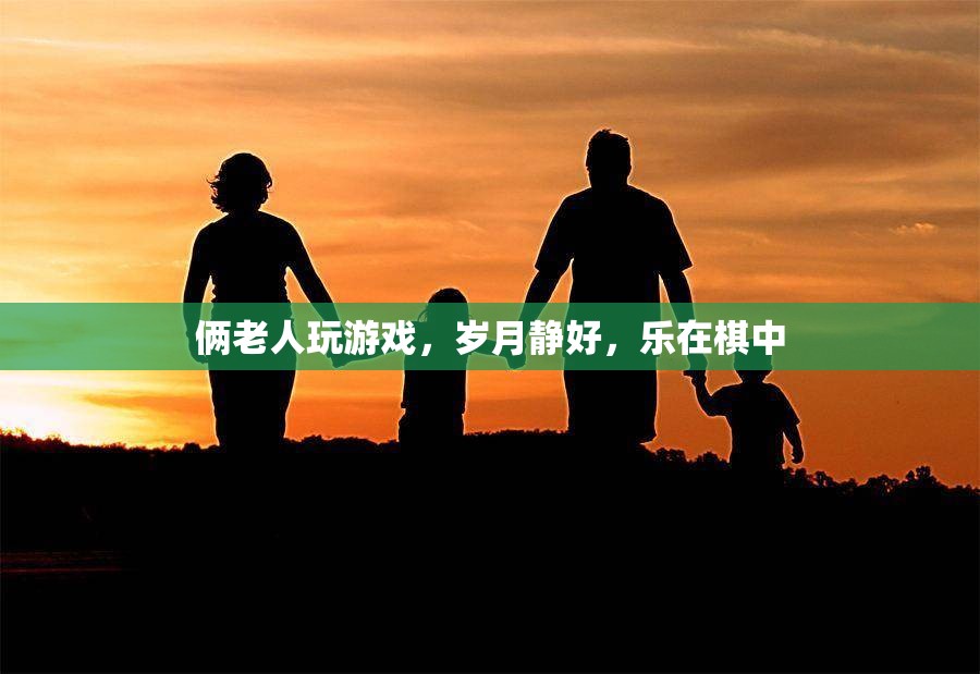 倆老人樂(lè)在棋中，歲月靜好