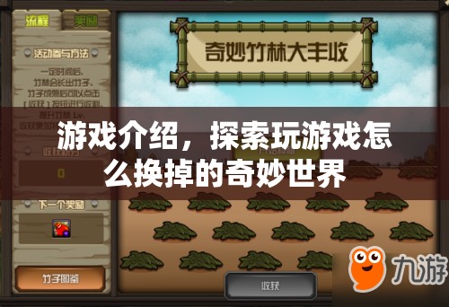 探索游戲世界，如何換掉游戲并發(fā)現奇妙之旅