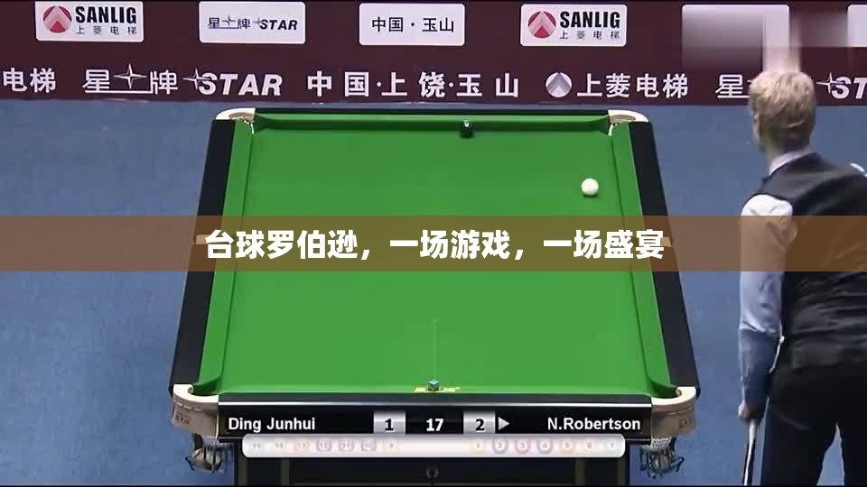 臺球羅伯遜，游戲與盛宴的交織