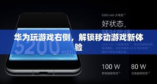華為解鎖移動游戲新體驗，游戲右側(cè)功能來襲