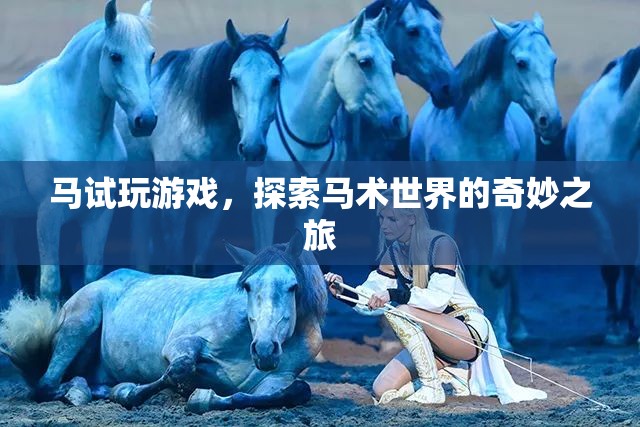 探索馬術世界的奇妙之旅，馬試玩游戲  第3張