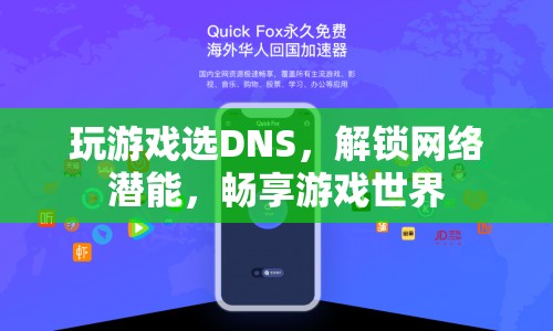 解鎖網(wǎng)絡潛能，玩游戲就選這款DNS