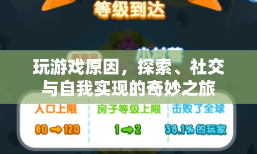探索、社交與自我實(shí)現(xiàn)，玩游戲的奇妙之旅