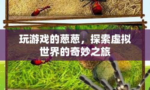 探索虛擬世界的奇妙之旅，玩游戲的蔥蔥