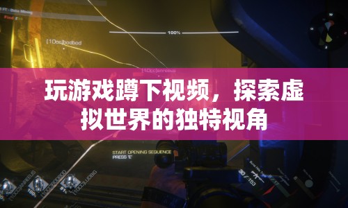 探索虛擬世界，蹲下視角的奇妙游戲體驗(yàn)