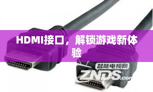 HDMI接口，解鎖游戲新體驗