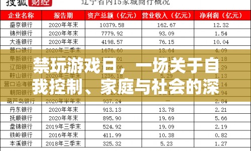 禁玩游戲日，一場關于自控、家庭與社會的深度對話