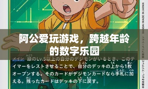 跨越年齡的數(shù)字樂園，阿公的游戲之旅