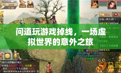 問道游戲掉線，虛擬世界中的意外之旅