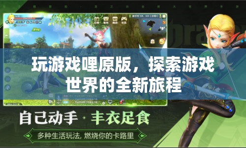 探索游戲世界的全新旅程，玩游戲哩原版