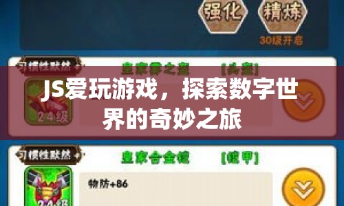 探索數(shù)字世界的奇妙之旅，JS愛玩游戲