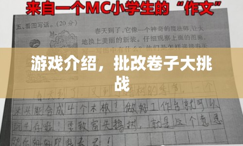 批改卷子大挑戰(zhàn)，趣味游戲挑戰(zhàn)你的批改能力