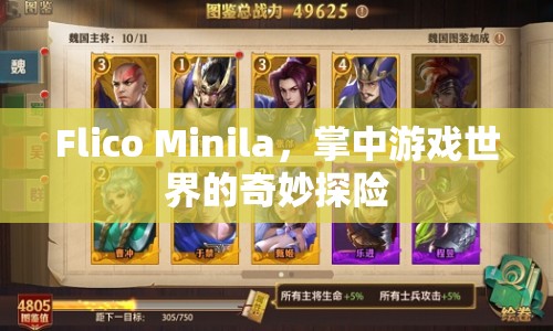 Flico Minila，掌中奇妙探險游戲世界