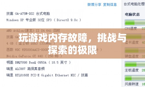 游戲內(nèi)存故障，挑戰(zhàn)與探索的極限