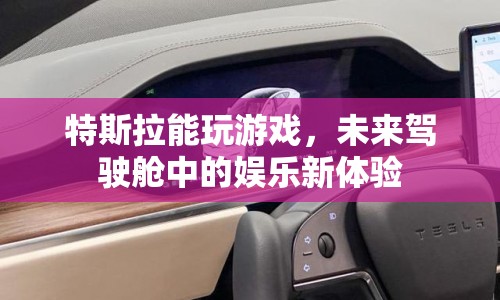 特斯拉駕駛艙，未來(lái)娛樂(lè)新體驗(yàn)，讓駕駛與游戲無(wú)縫融合
