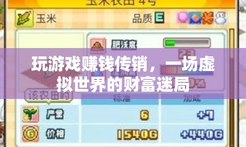 游戲賺錢背后的傳銷迷局，虛擬世界的財富陷阱