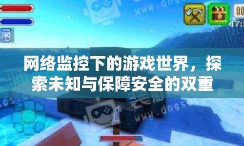 網(wǎng)絡(luò)監(jiān)控下的游戲世界，探索未知與保障安全的雙重體驗