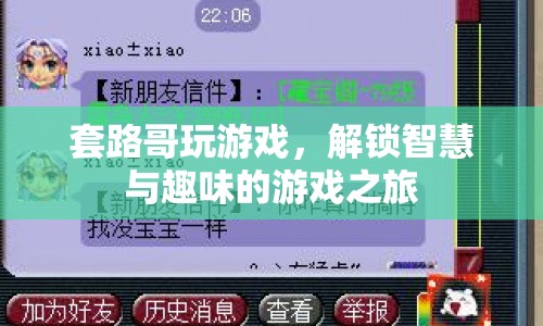 解鎖智慧與趣味，套路哥的游戲之旅