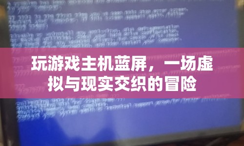 游戲主機藍屏，虛擬與現(xiàn)實交織的冒險之旅  第1張