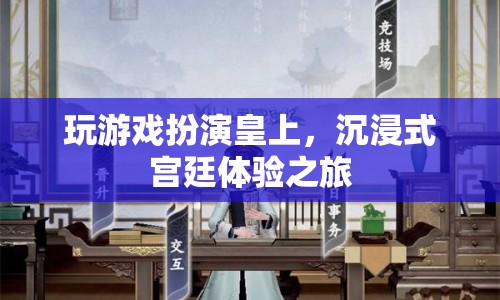 沉浸式宮廷體驗，扮演皇上，開啟游戲之旅
