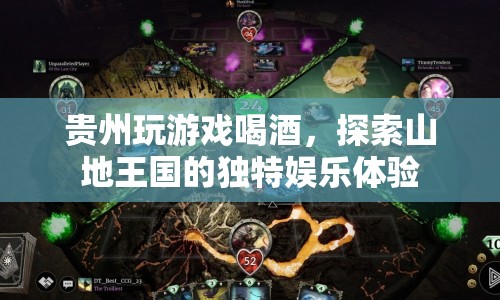 貴州山地娛樂，探索游戲與美酒交織的獨特體驗