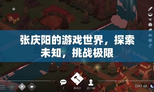 張慶陽(yáng)，探索游戲世界，挑戰(zhàn)無(wú)限可能