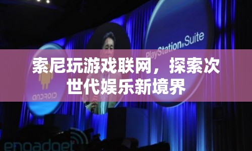 索尼，探索次世代娛樂新境界，玩游戲也能聯(lián)網(wǎng)