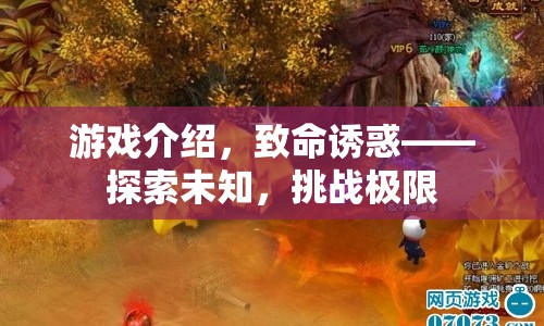 致命誘惑，探索未知，挑戰(zhàn)極限的驚險游戲之旅