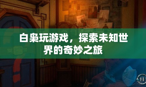 白梟的奇妙游戲之旅，探索未知世界的冒險  第1張