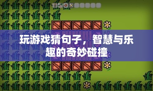 智慧與樂趣的碰撞，玩轉游戲，猜出精彩句子