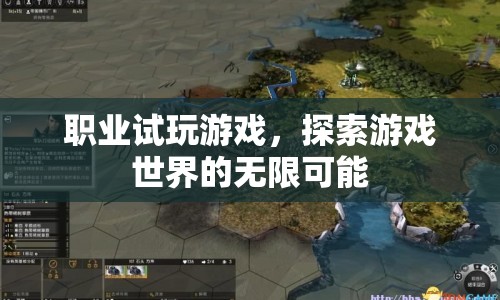 職業(yè)試玩游戲，探索游戲世界的無(wú)限可能