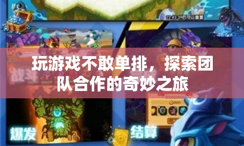 探索團(tuán)隊(duì)合作的奇妙之旅，從不敢單排到游戲高手