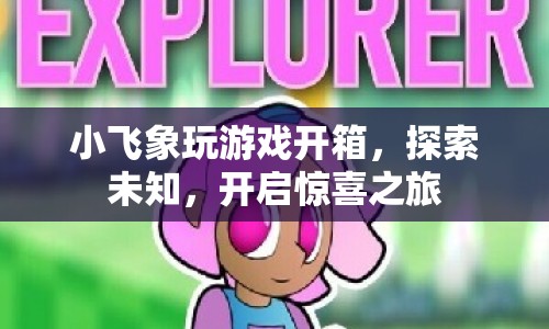 小飛象游戲開箱，探索未知，開啟驚喜之旅