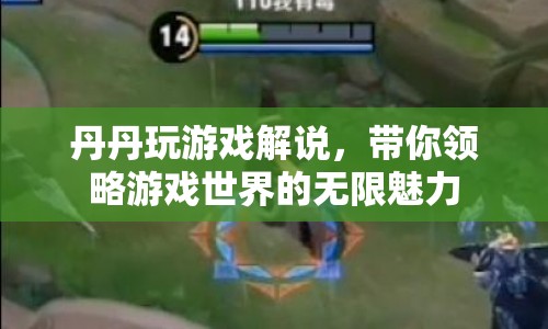 丹丹游戲解說，探索游戲世界的無限魅力