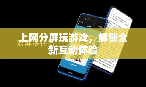上網(wǎng)分屏玩游戲解鎖全新互動體驗