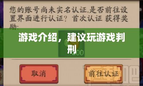 游戲介紹，玩家因沉迷游戲被判刑，引發(fā)社會熱議