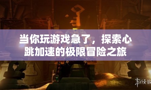 心跳加速的極限冒險之旅，游戲急轉(zhuǎn)直下，探索未知挑戰(zhàn)！